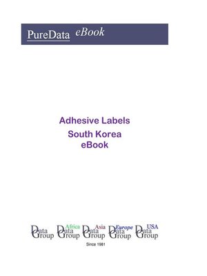 cover image of Adhesive Labels in South Korea